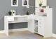 Monarch Specialties Inc. White L Shaped Corner Desk-0