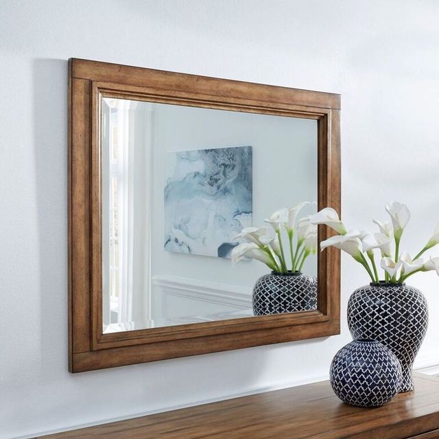 homestyles® Sedona Toffee Wall Mirror-3