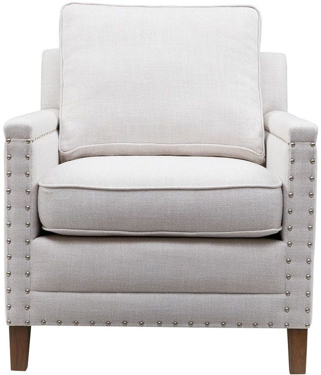 Olliix by Madison Park Grey Multi/Grey Cheshire Accent Chair-0