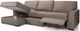 Decor-Rest® 3786 2-Piece Beige Leather Reclining Sectional-1