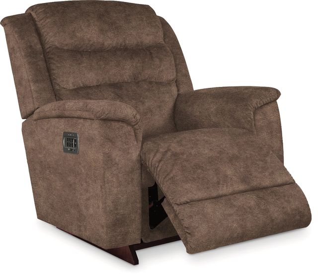La-Z-Boy® Redwood Ash Power Rocking Recliner with Headrest and Lumbar-1