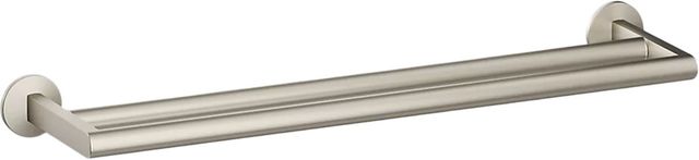 KOHLER® Components® Vibrant Brushed Nickel Double Towel Bar-0