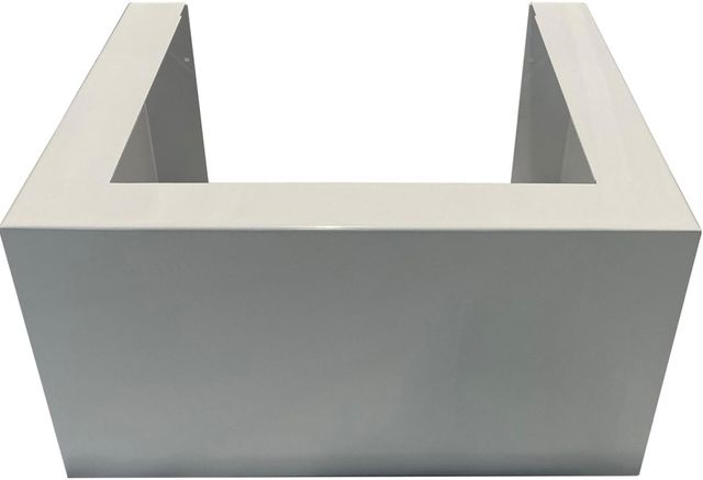 Asko Classic White Pedestal Riser