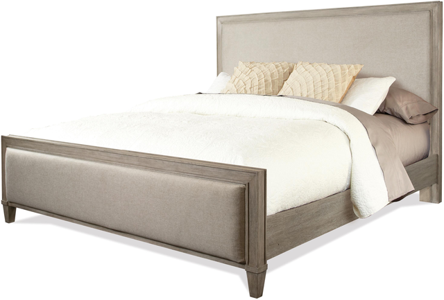 Riverside Furniture Talford Natural Queen Natural Upholstered Bed-1