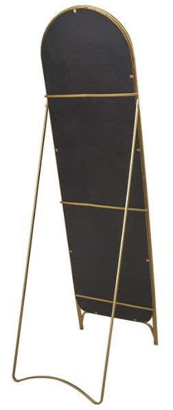 Deco Marche Gold Arched Foldable Floor Mirror-2