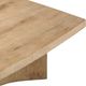 Four Hands Brinton Rustic Oak Veneer Coffee Table-5