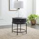 Liberty Furniture Stella Chalkboard Black End Table-1