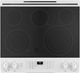 GE® 30" White Slide In Electric Range-3
