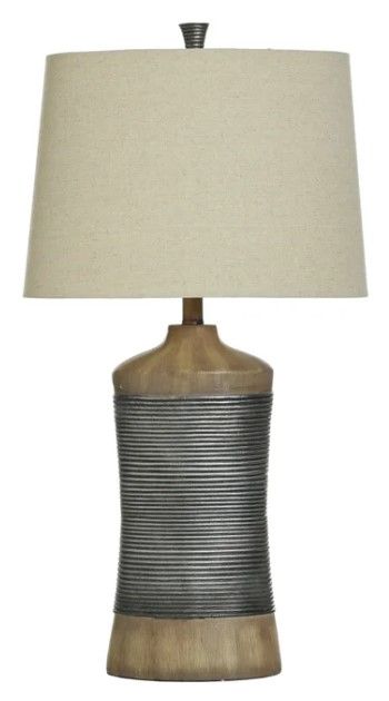 Stylecraft Resin Brown Table Lamp -0