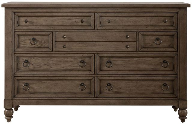 Liberty Furniture Americana Farmhouse Dusty Taupe Dresser-2