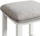 Elements International Stone White Occasional Bar Table Set-5