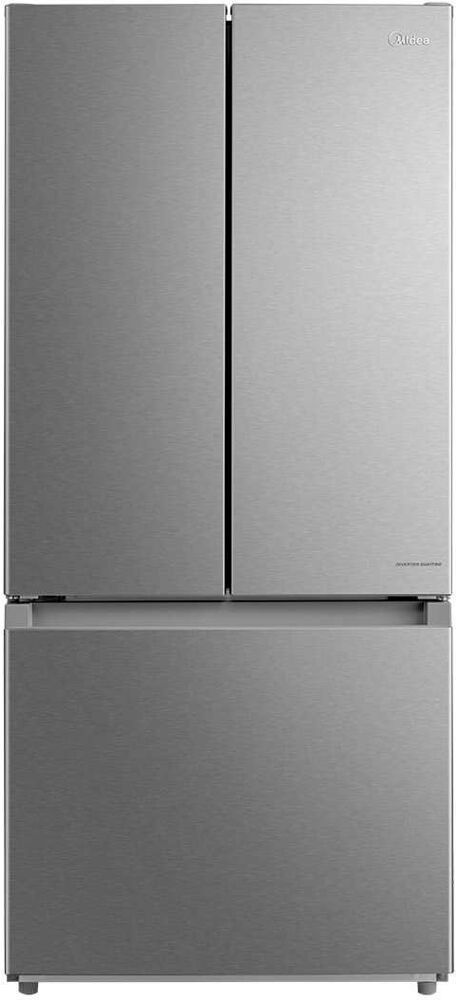 Midea® 30 in. 18.4 Cu. Ft. Stainless Steel French Door Refrigerator