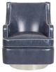 Fairfield® Customizable Libby Langdon Trident Swivel Chair with Nickel Base-1