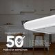 Broan Alta 1 Series 30" White Under Cabinet Range Hood-4