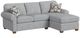 Flexsteel® Customizable Thornton 2-Piece Small Spaced Sectional with Custom Layout Options-1