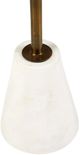 Signature Design by Ashley® Caramont Black Accent Table with White Base-2