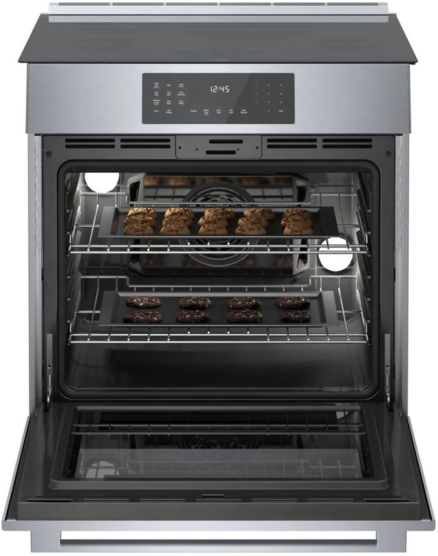 Bosch 800 Series 30" Stainless Steel Slide In Induction Range -1