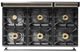 Viking® Tuscany 48" Nantucket Pro Style Dual Fuel Range-4