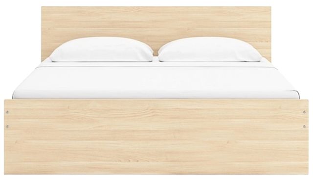 Signature Design by Ashley® Onita Natural King Panel Platform Storage Bed-3