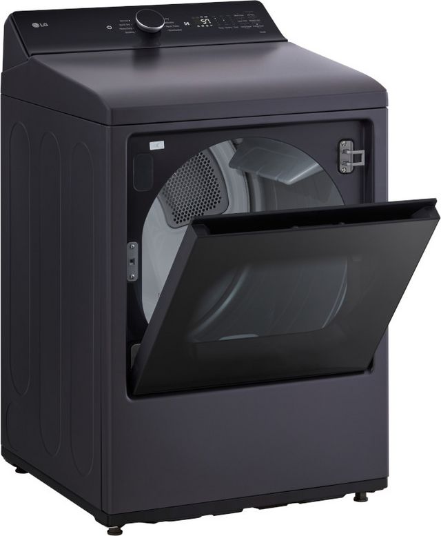 LG 7.3 Cu. Ft. Matte Black Electric Dryer-3