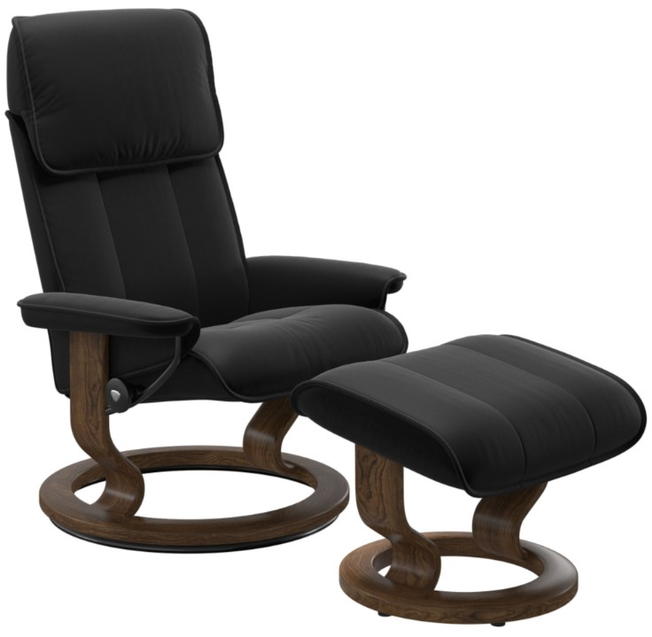 Stressless® by Ekornes® Customizable Admiral Medium Manual