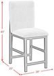 Elements International Portland Black/Gray 20" Bar Stool-2