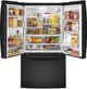 GE® 36" 27.0 Cu. Ft. Black French Door Refrigerator-3