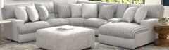 Catnapper® Abraxas 7-Piece Moonstruck U-Shape Power Reclining Sectional with Console and Chaise
