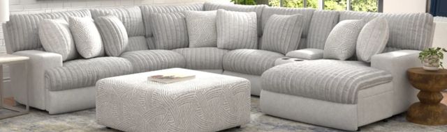 Catnapper® Abraxas 7-Piece Moonstruck U-Shape Power Reclining Sectional with Console and Chaise-0