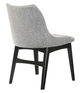 Armen Living Azalea 2-Piece Gray Dining Chairs-1