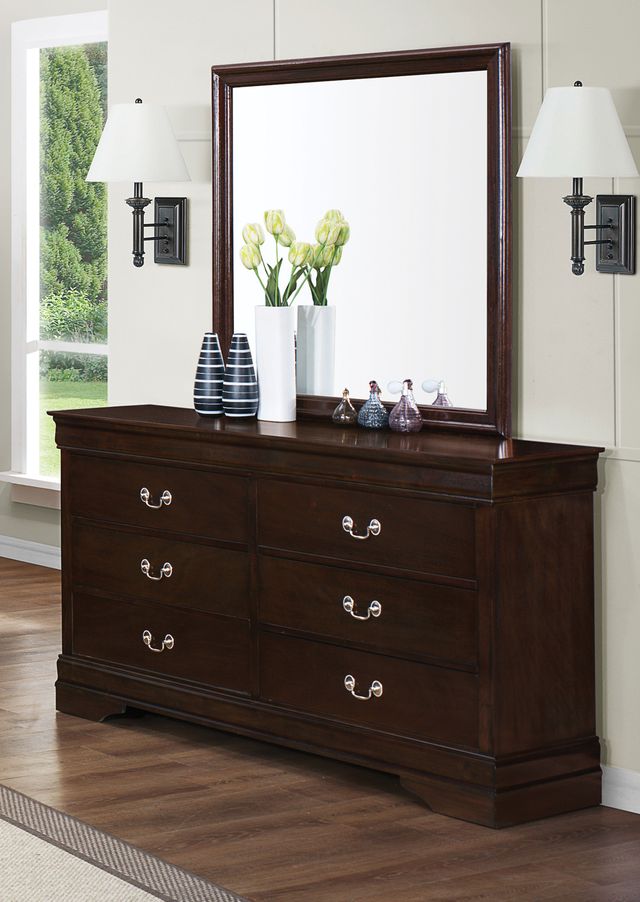 Coaster® Louis Philippe 5-Piece Cappuccino Eastern King Bedroom Collection-3