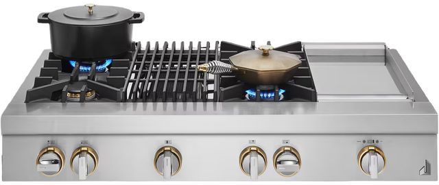JennAir® RISE™ 48" Stainless Steel Natural Gas Rangetop-2