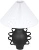 TOV Furniture Hazza Black Pleated Table Lamp-3