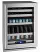 U-Line 5 Class 24" 5.1 Cu. Ft. Stainless Steel Wine Cooler-0