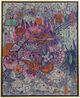 Stylecraft Purple and Orange Batik Wall Art-0