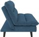 Homelegance® Mackay Blue Convertible Sofa Bed-4