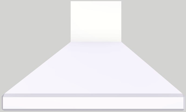 Vent-A-Hood® 54" White Island Range Hood-0