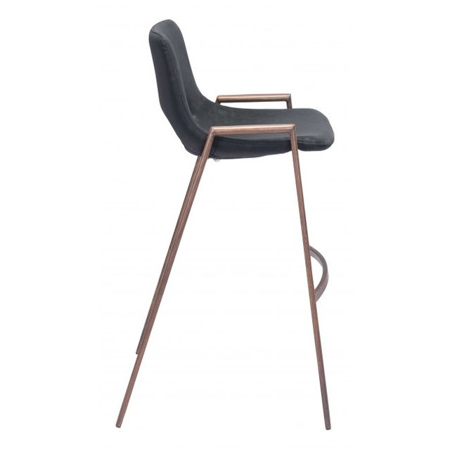 Zuo® Modern Desi Black Counter Chair-1