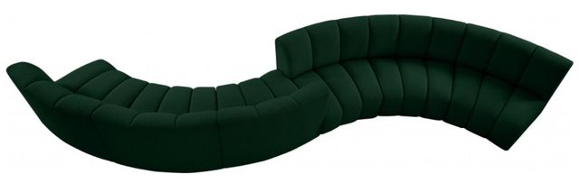 Meridian Furniture Infinity 6-Piece Green Modular Sectional Set-1