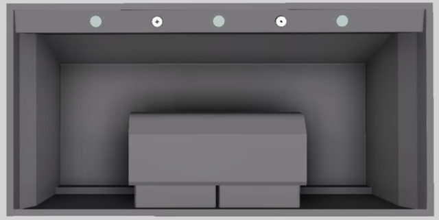 Vent-A-Hood® Designer Series 48" Gunsmoke Wall Mounted Range Hood-1