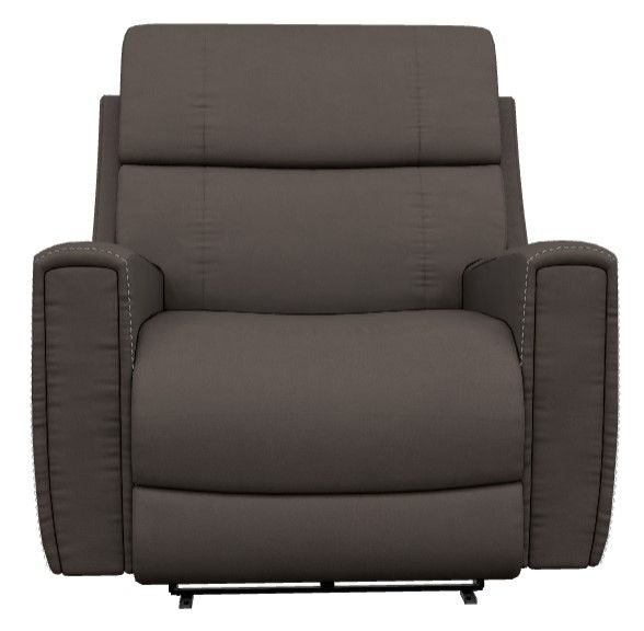 La-Z-Boy® Apollo Slate Leather Power Wall Recliner with Headrest and Lumbar-1