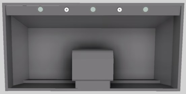 Vent-A-Hood® Designer Series 48" Gunsmoke Wall Mounted Range Hood-1