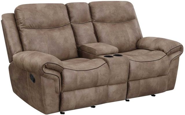 Steve Silver Co. Nashville Cocoa Manual Reclining Loveseat-0