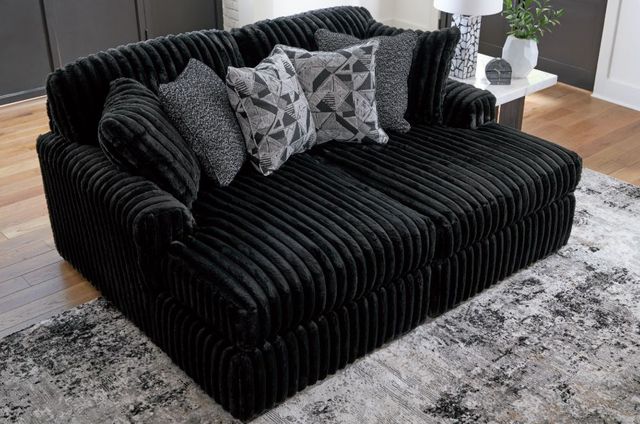 Signature Design by Ashley® Midnight-Madness 2-Piece Onyx Chaise Sectional-3
