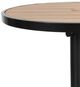 CabanaCoast® Customizable Kensington Wooden 36" Outdoor Round Pedestal Bar Table-1