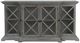 Jofran Inc. Carrington Gray Large Breakfront Cabinet-1