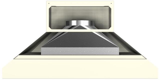 Vent-A-Hood® 60" Biscuit Euro-Style Wall Mount Range Hood-2
