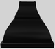 Vent-A-Hood® Designer Series 36" Black Wall Mounted Range Hood-0