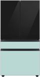 Samsung Bespoke 36" Morning Blue Glass French Door Refrigerator Bottom Panel-5