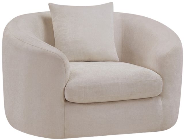 Meridian Furniture Penelope Beige Upholstered Accent Chair-0